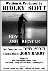 فیلم کوتاه Boy and bicycle از ریدلی اسکات